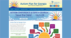 Desktop Screenshot of ga-autismplan.com